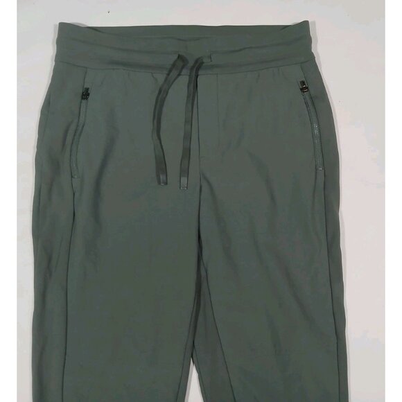 Athleta Headlands Hybrid Trek Joggers Size 8 Gray UPF 50+ Abrasion Resistant - Picture 2 of 10